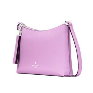 New Kate Spade Sadie Crossbody Saffiano Leather Wisteria